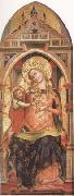 Lorenzo Veneziano The Virgin and Child (mk05) oil painting reproduction